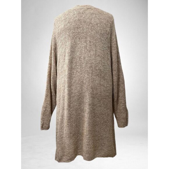 TORRID Tan Textured Slub Cardigan, Size 6 (30) - Picture 6 of 10